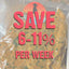 6 Months Subscription | 3 Payments | Discounted Weekly Savings